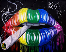 Load image into Gallery viewer, 420 Blaze It – 48-Hour Access Online Painting Class 🎨💨