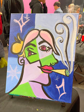 Load image into Gallery viewer, 4/17/26 "Picasso Portraits" 7pm (LA) (Paint your own self portrait like Picasso!)