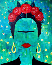 Load image into Gallery viewer, For the Love of Frida – 48-Hour Access Online Painting Class 🎨💨

