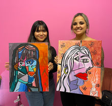 Load image into Gallery viewer, 4/17/26 "Picasso Portraits" 7pm (LA) (Paint your own self portrait like Picasso!)
